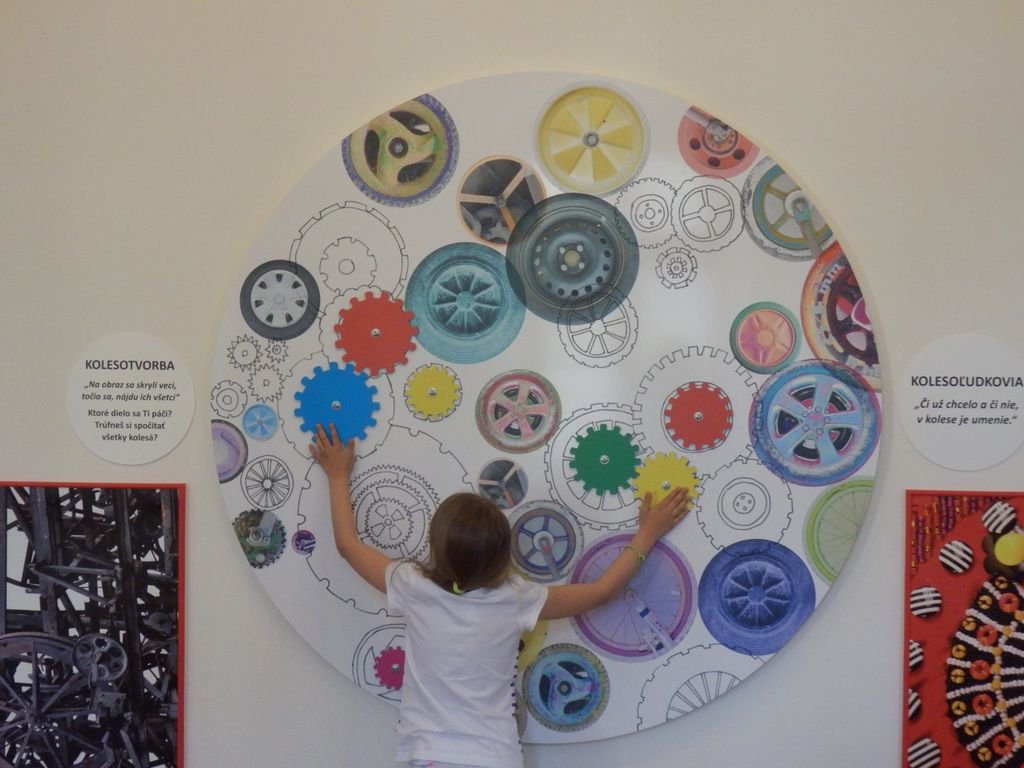 Výstava v Bibiane - Kolesá