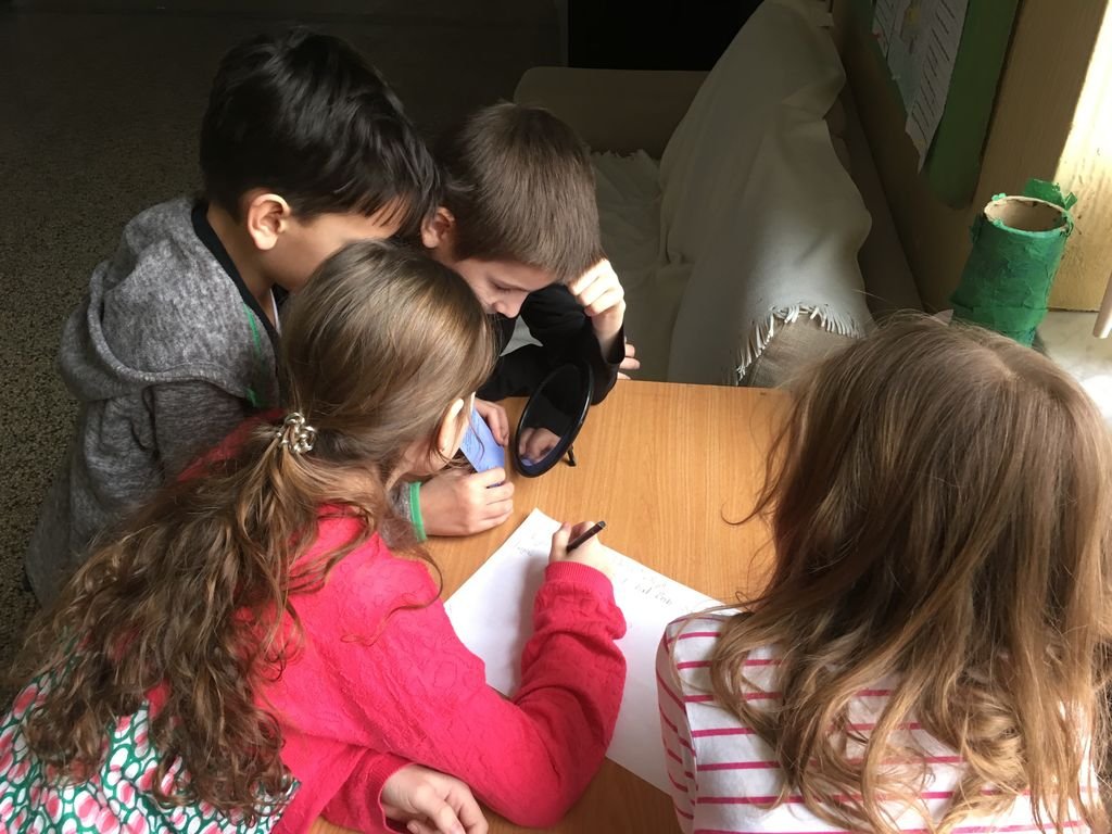 PYP 3 Patterns and Symbols - Treasure hunt Febr 2018