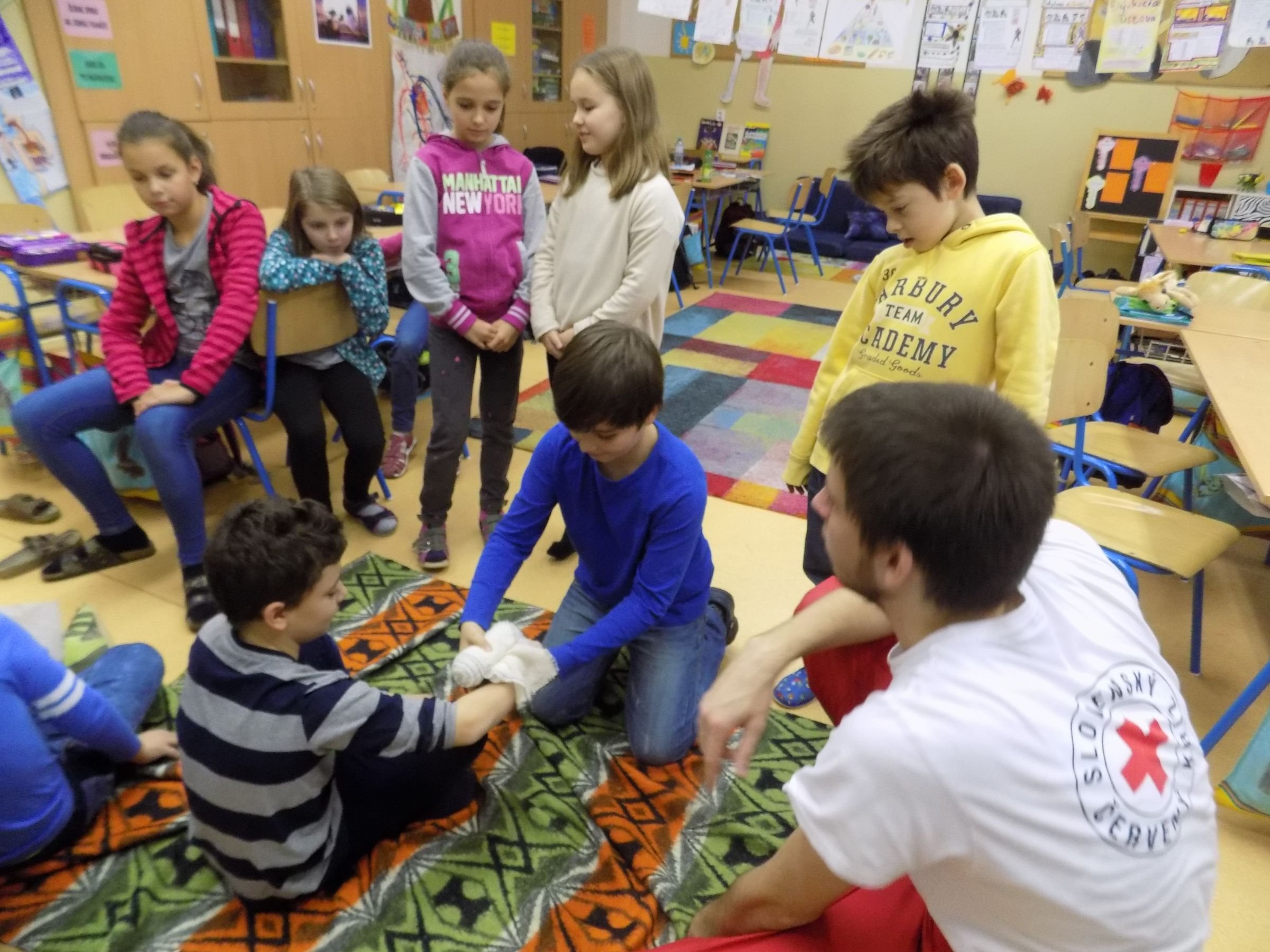 Červený kríž - PYP2 a PYP4 SJ