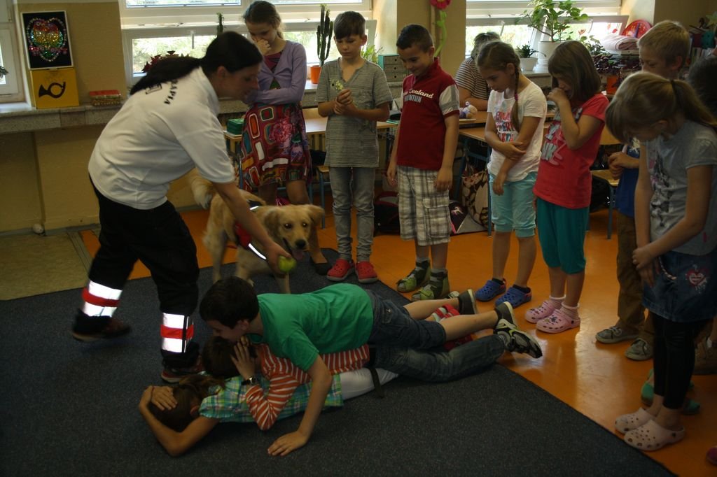 PYP3 - Hodina so záchranným psom