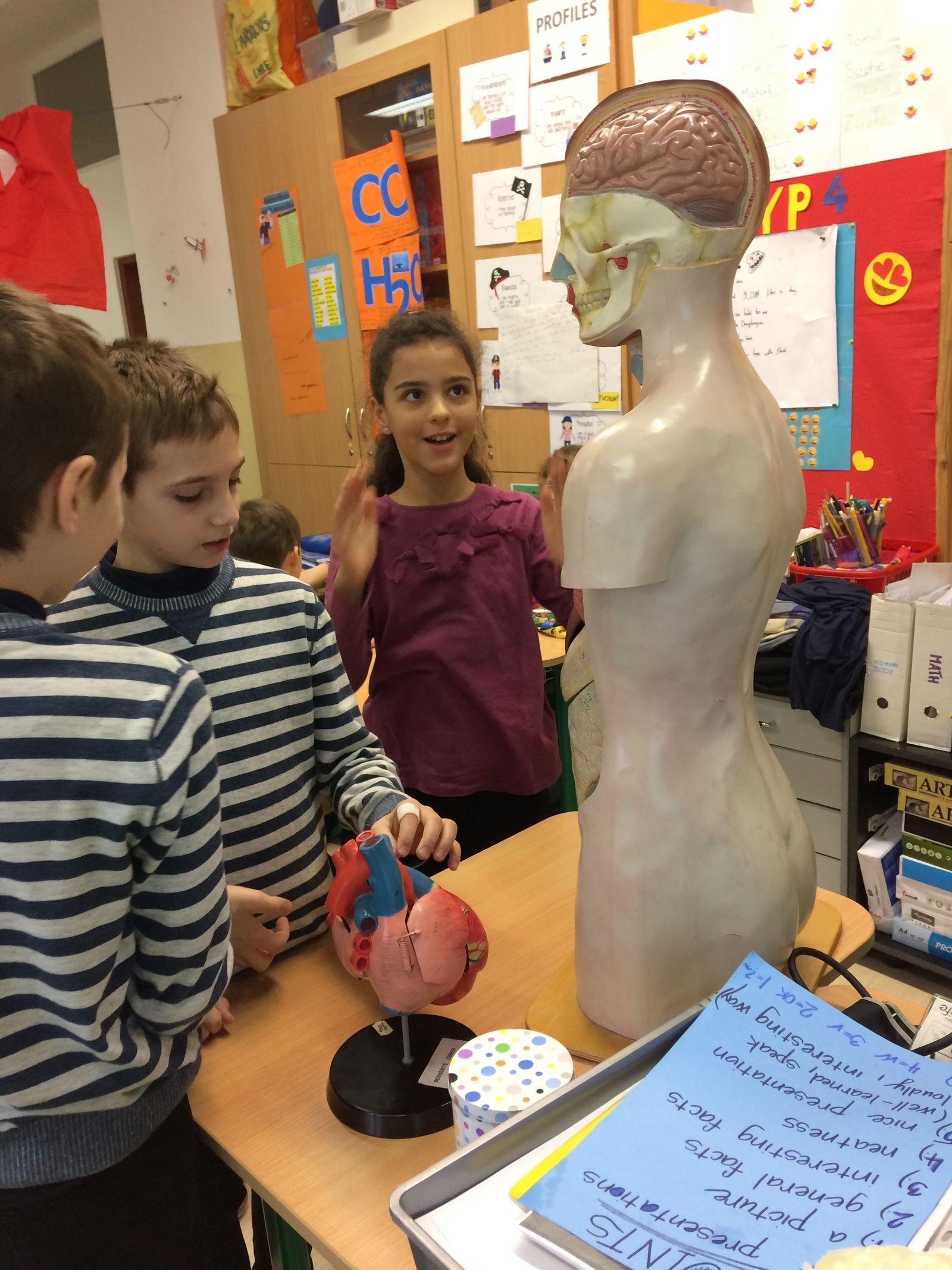 PYP4 - Guest speakers for Human Body