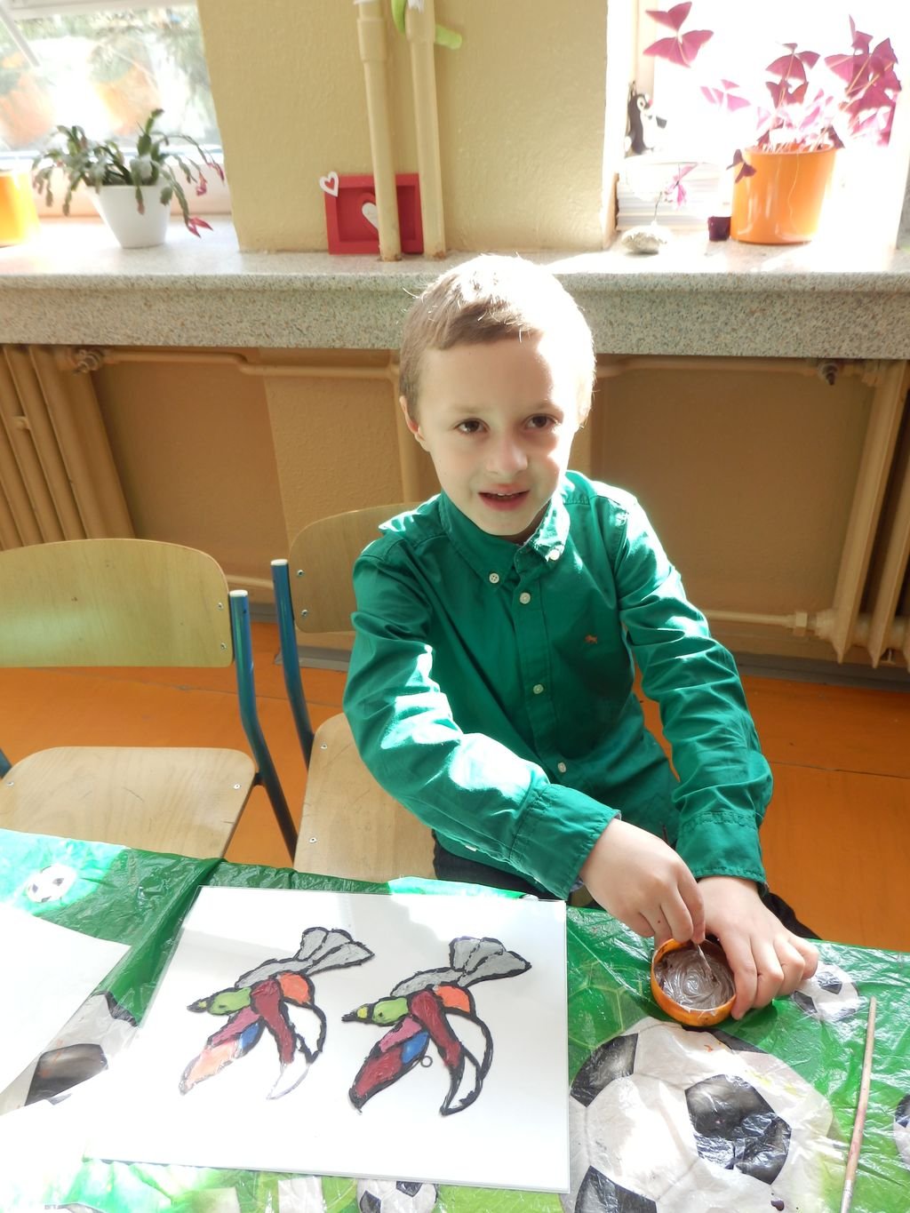 Maľovanie na sklo