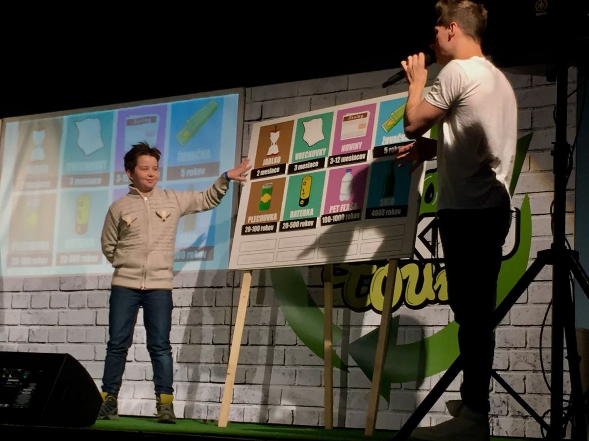 Zelená škola: Podujatie EKO-RECYKLUJ TOUR 13.3.2019