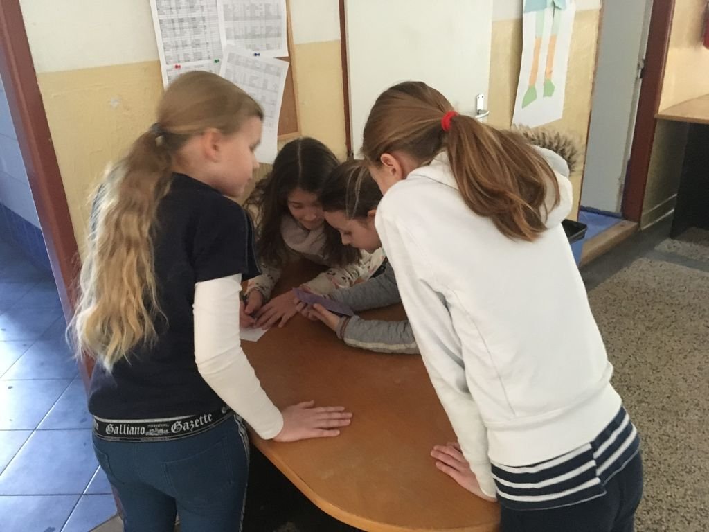 PYP 3 Patterns and Symbols - Treasure hunt Febr 2018