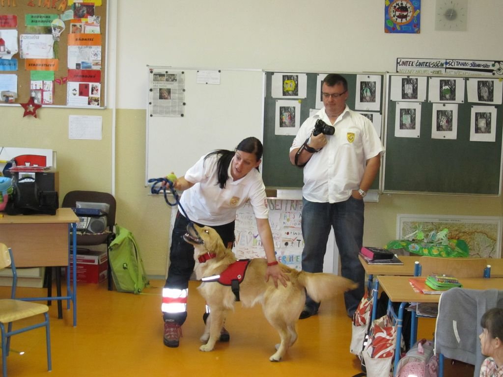 PYP3 - Hodina so záchranným psom
