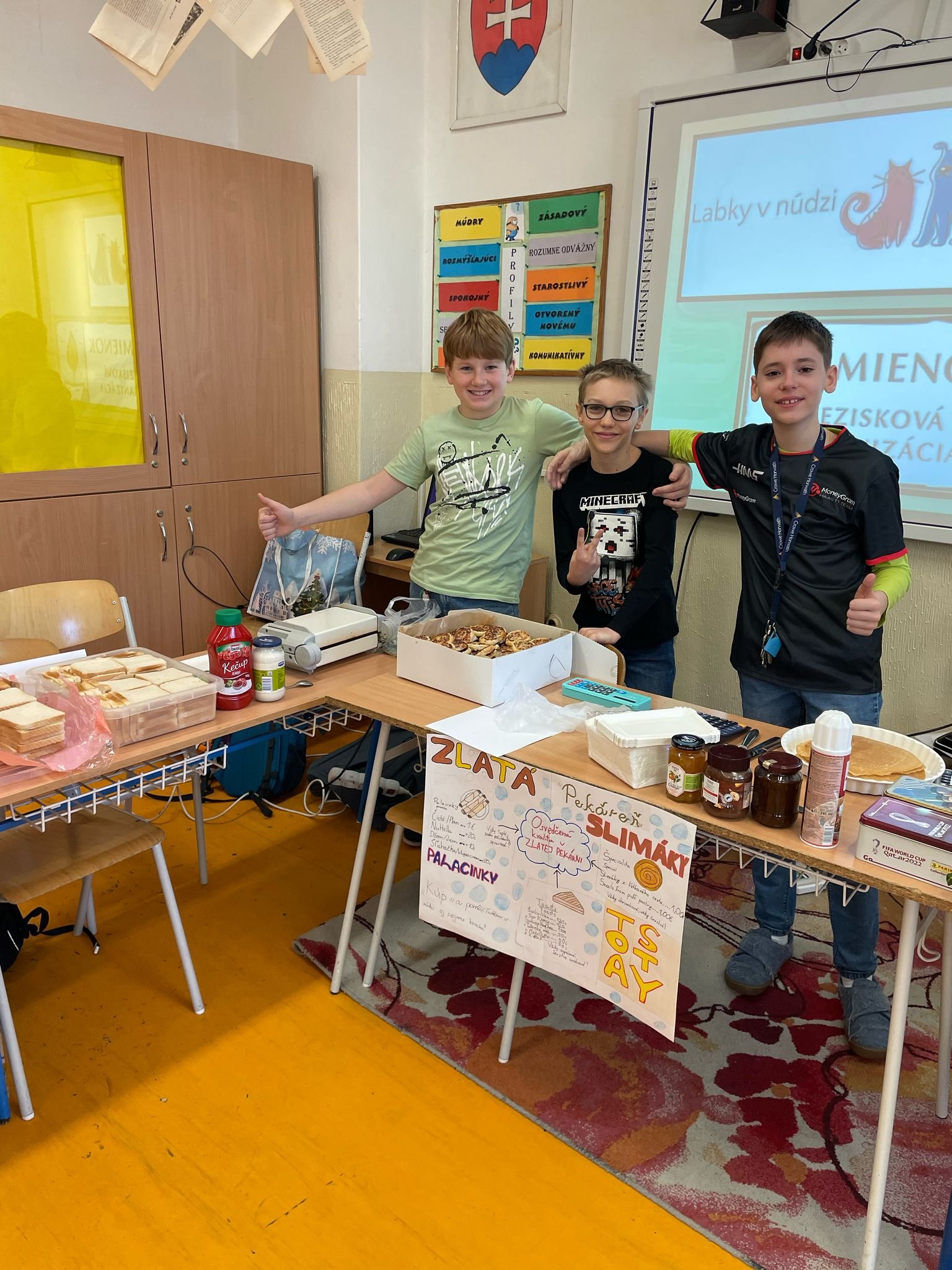 Charitatívny bufet u našich najmenších