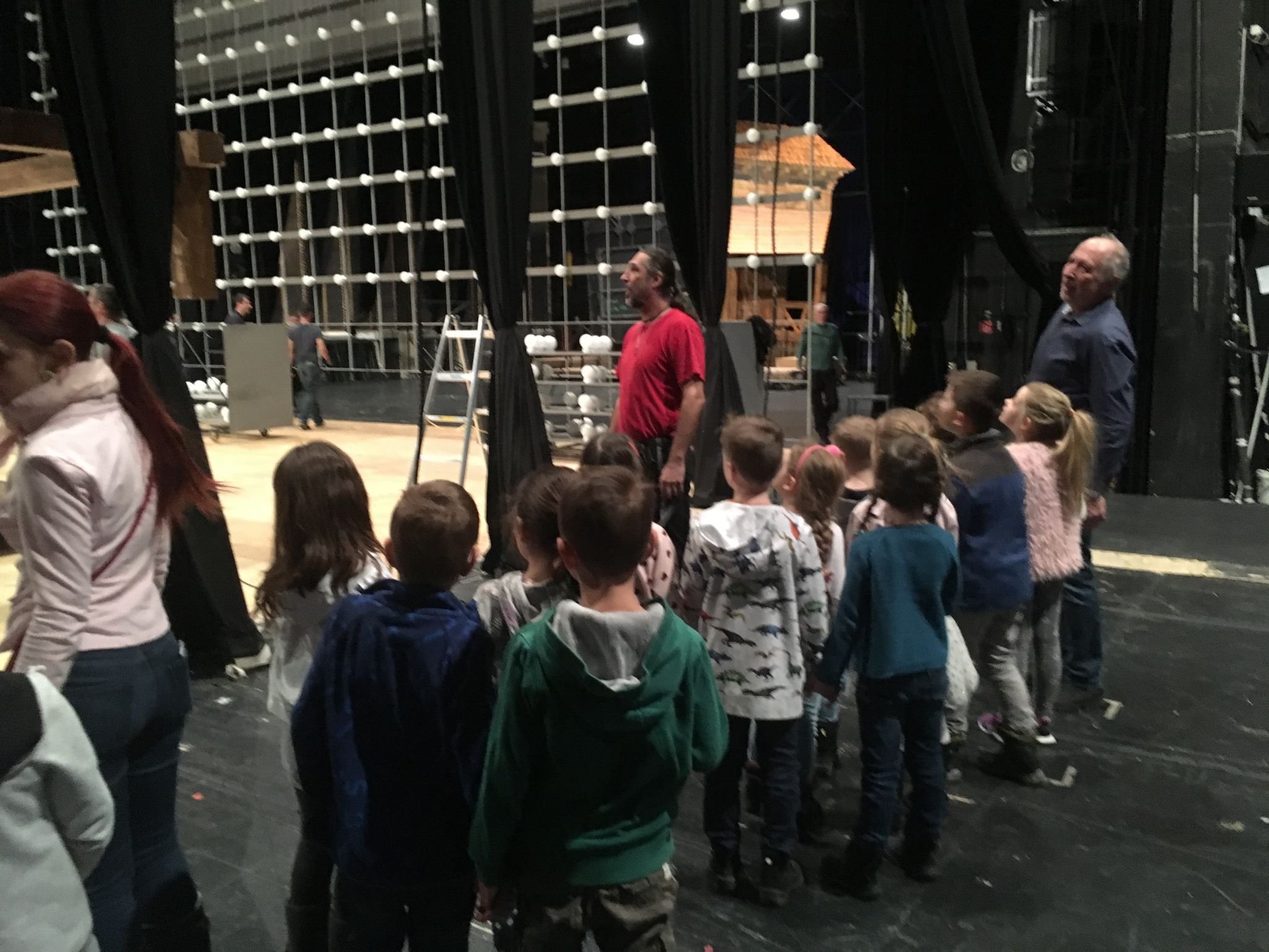 PYP 1 - visit of the Slovak National Theater - different jobs