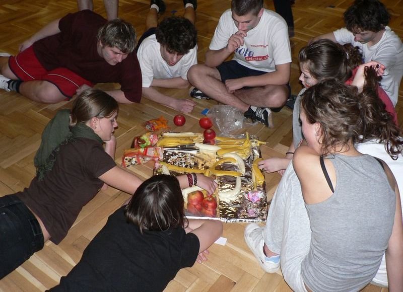 Noc v škole