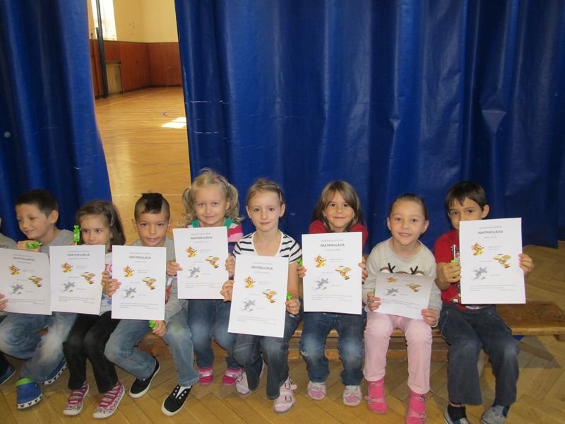 Imatrikulácia prvákov ZŠ 2012/2013