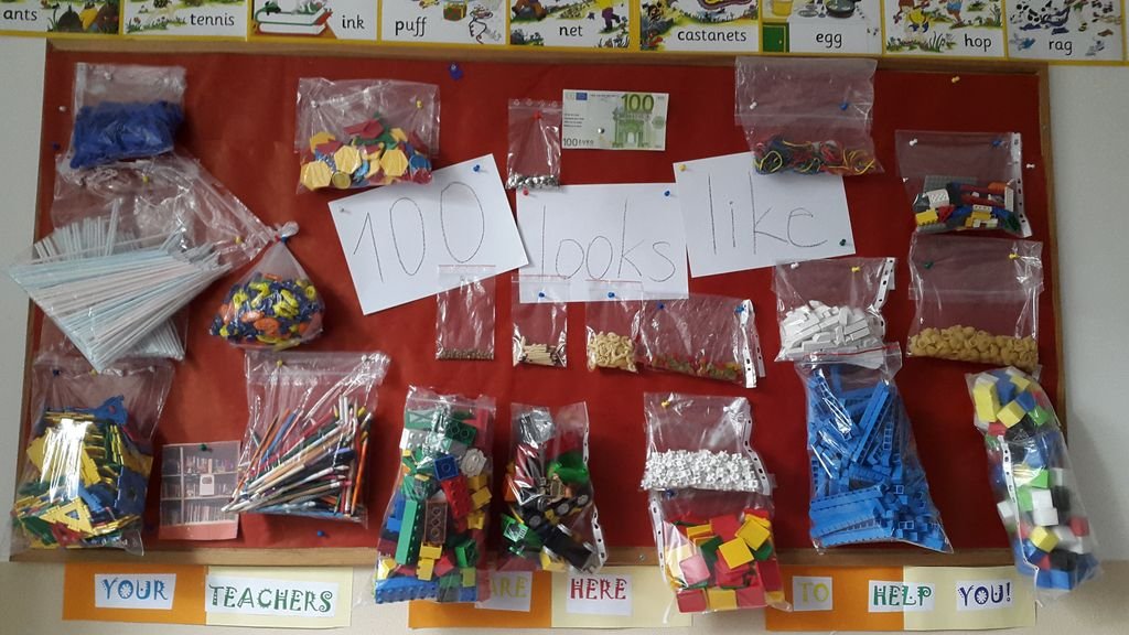 PYP 1 - 100th day at school  Febr 2018