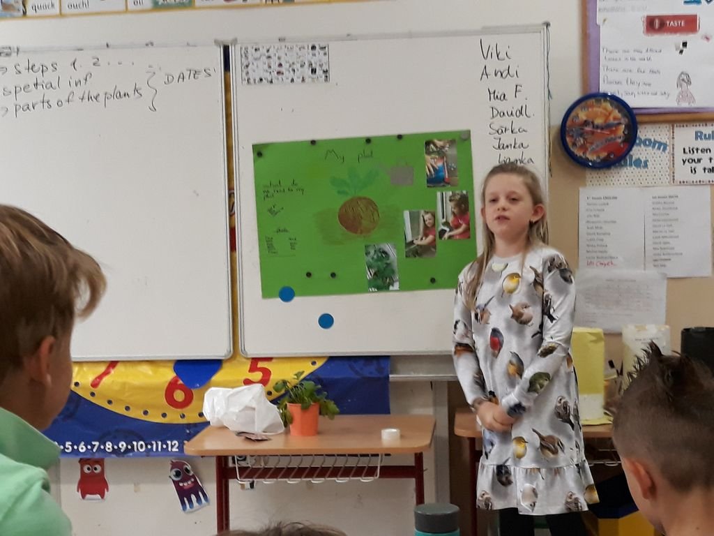 PYP 1 Presentation about plants May 2018