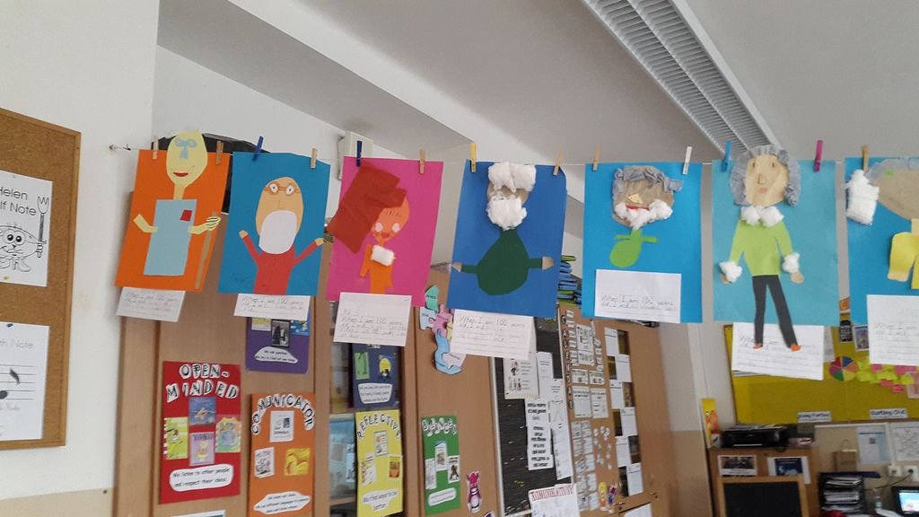 PYP 1 - 100th day at school  Febr 2018