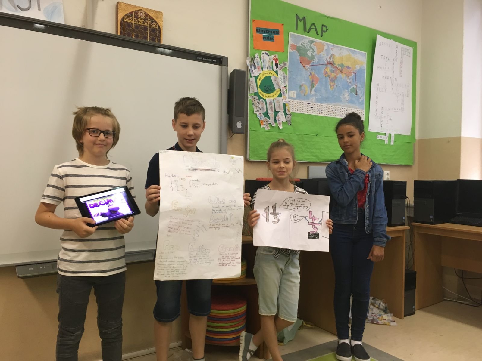 PYP 4 - Math inquiry into decimals May 2018